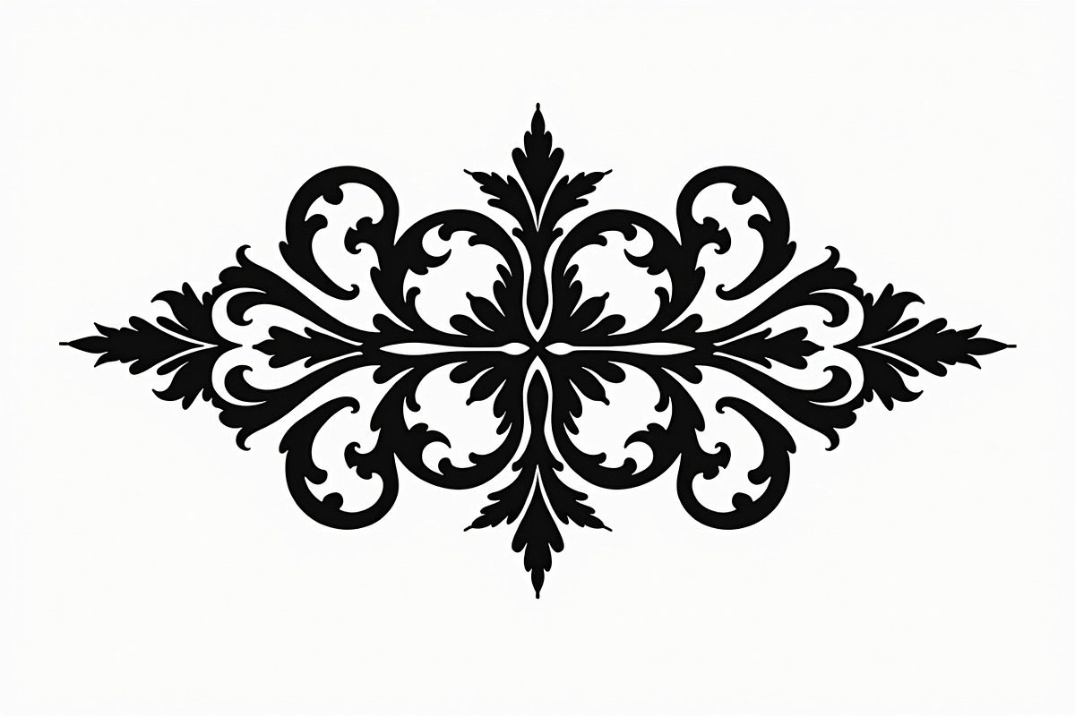 Victorian Scrollwork Ornament with, an Illustration by Amazin_art (Photo 5 of 26)