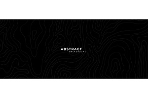 Abstract geometric line black, an Illustration by Mila Di Art