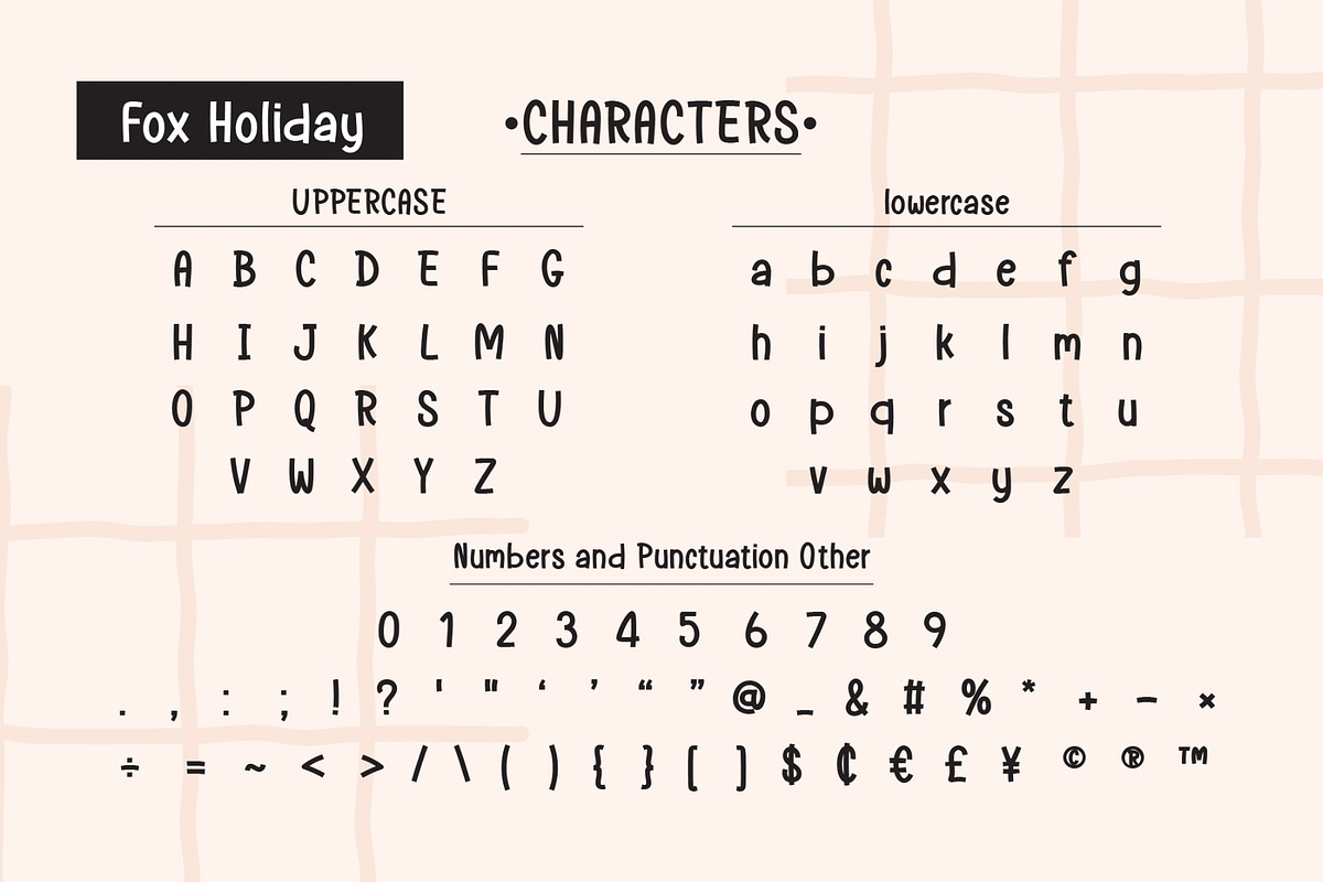 Fox Holiday Font, a Handwritten Font by Fox7 By Rattana (Photo 10 of 12)