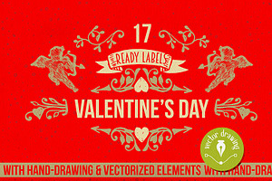 *16* Valentine's Day Labels