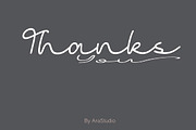 Melaney, a Script Font by AleraStudio (Thumbnail 6 of 6)