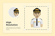 Airport Travel 3D Icon Collection, a Work Illustration by twinstd (Thumbnail 3 of 6)