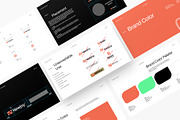 Coral | Brand Guidelines Template, a Presentation Template by CreativeSoup.io (Thumbnail 4 of 10)