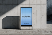 Modern Urban Street Sign Mockup, a Mockup by Northink (Thumbnail 2 of 2)