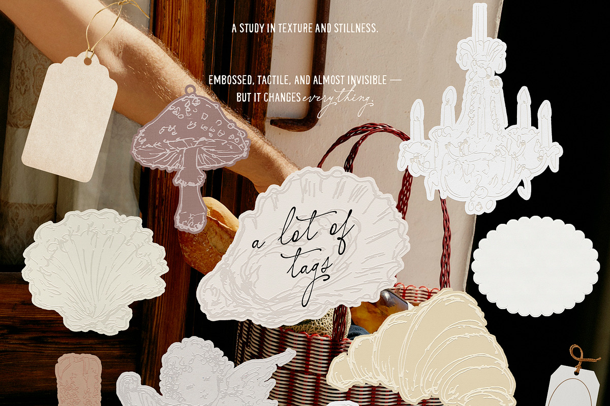 a lot of tags, an Object Graphic by Purple (Photo 6 of 10)