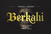 Berkahi Blackletter Font, a Blackletter Font by Authentic Studio (Thumbnail 1 of 6)