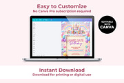 Candy Castle Birthday Invitation, an Invitation Template by M9 Design (Thumbnail 3 of 4)