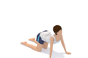 30 Yoga Pose Animations Bundle Woman, a Characters & Person 3D Model by Daniel Mikulik (Thumbnail 29 of 30)