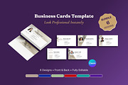 Business Card Templates 6 Designs, a Business Card Template by B2 Studio (Thumbnail 1 of 18)
