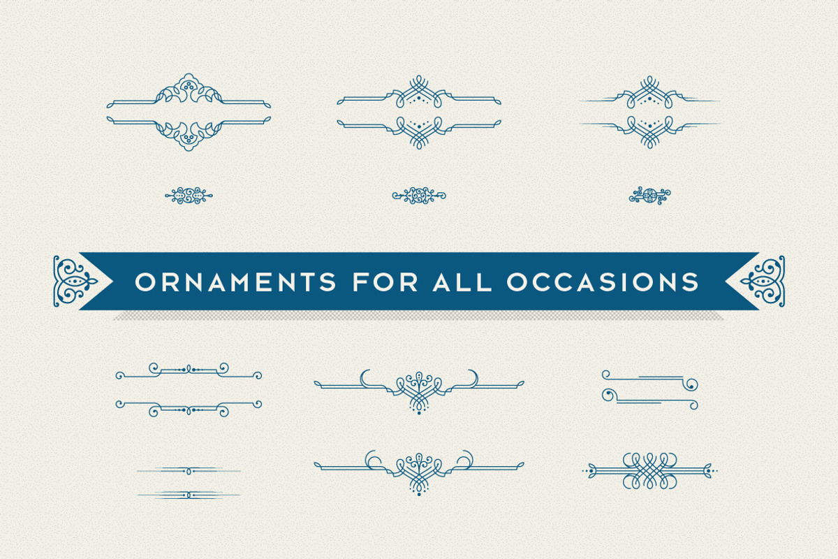 Classic Modern Ornaments preview 3