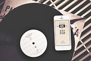 9 Vintage iPhone real photo mockups, an iPhone Mockup by show it better (Thumbnail 3 of 5)