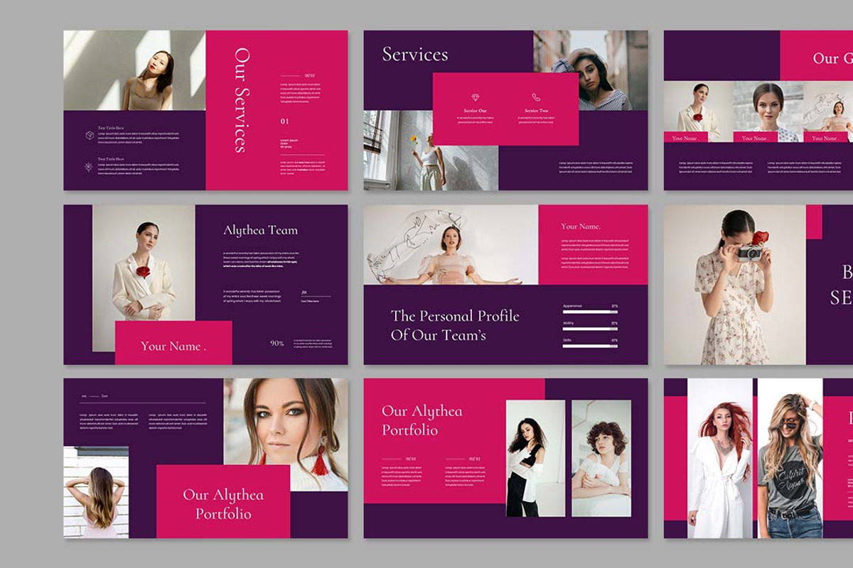 Alythea Presentation Template, a Presentation Template by Analogous Temp (Photo 3 of 5)