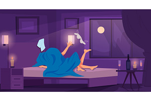 Lovers. intimate games of lovers, a Person Illustration by Onyx