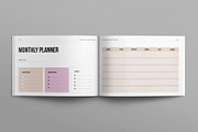 Workbook Creator Planner Landscape, a Magazine Template by E-Type (Thumbnail 4 of 7)