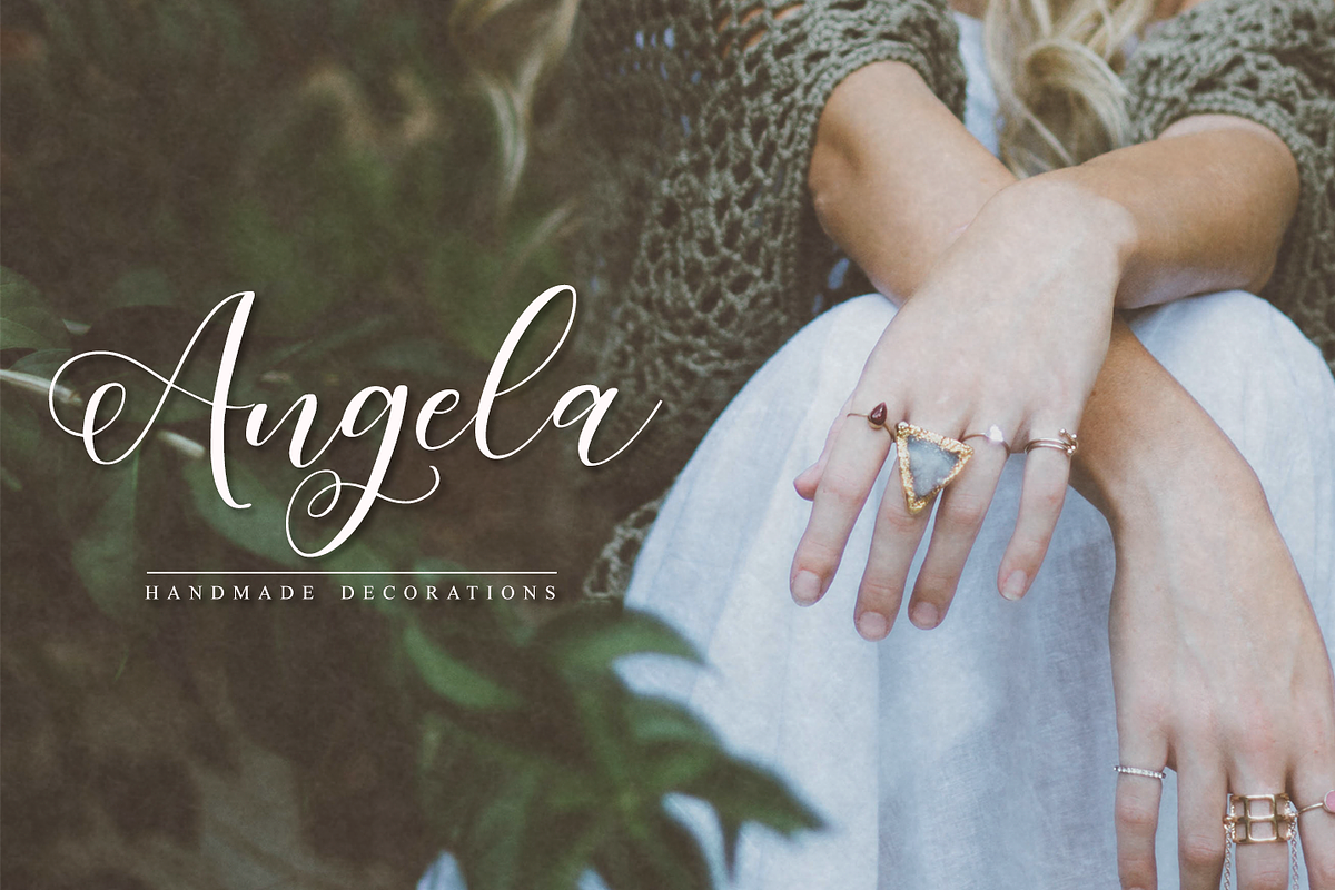 fantasy romantic script, a Script Font by Quothron (Photo 6 of 7)