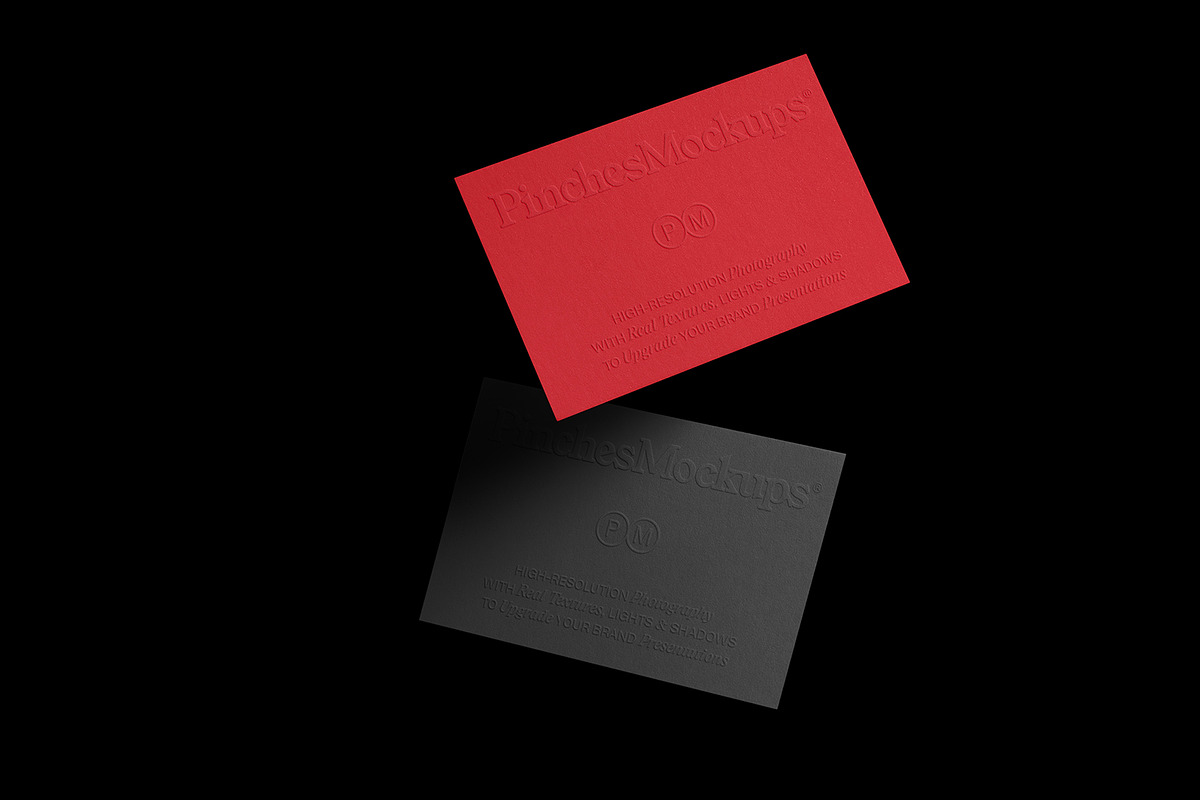 Business Cards PM BC12 Mockup, a Mockup by PinchesMockups© (Photo 2 of 4)