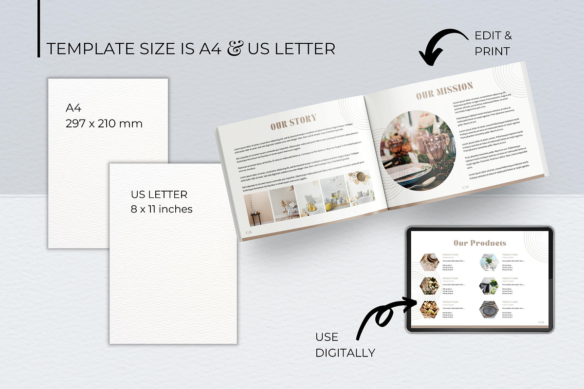 Product Catalog Canva Template, a Magazine Template by B2 Studio (Photo 9 of 12)