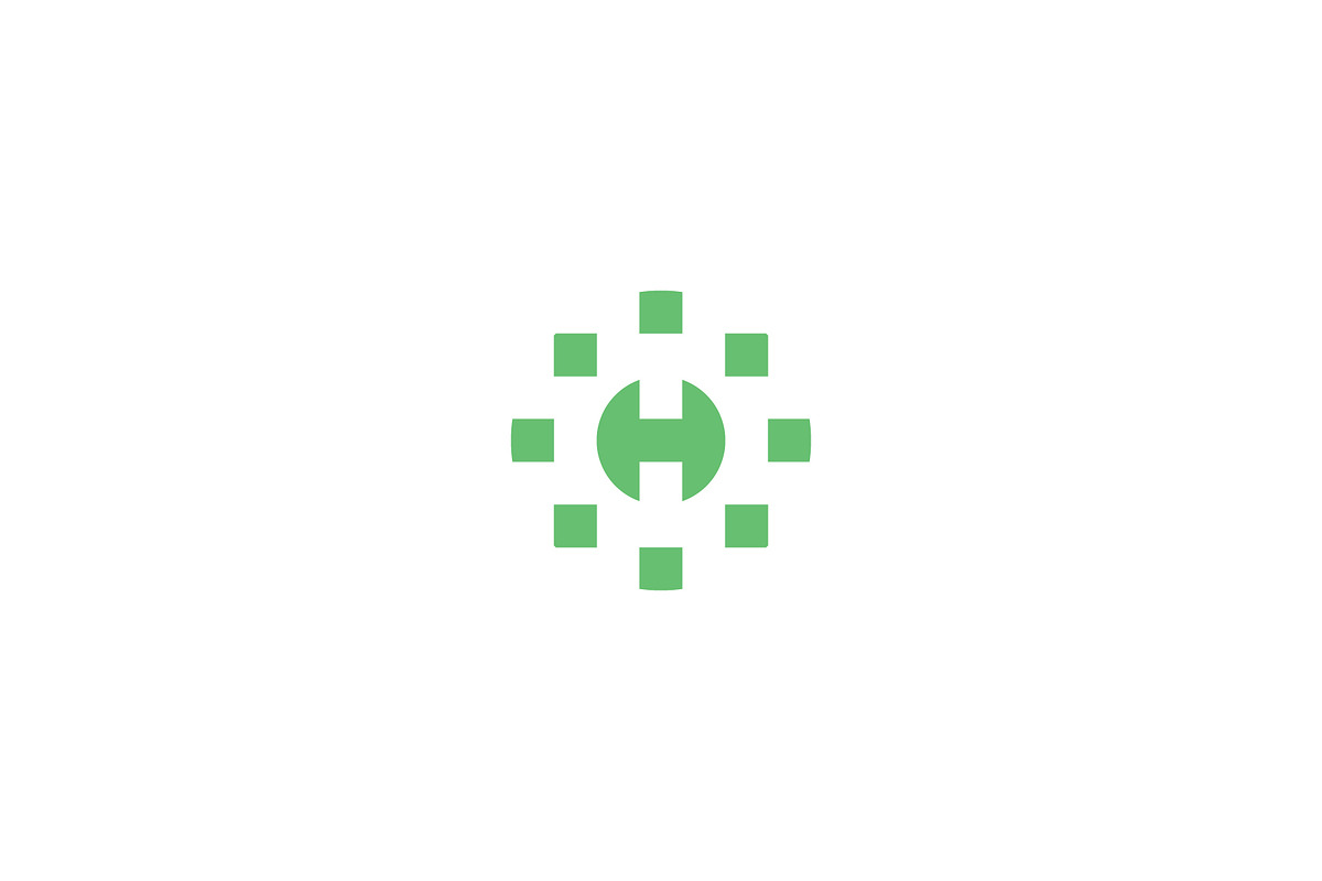 letter h digital logo, a Branding & Logo Template by Abir Hossain Waffi (Photo 1 of 4)