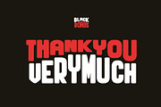 Black Roads, a Sans Serif Font by Bramcreative (Thumbnail 3 of 8)