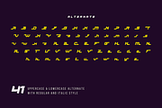 Aougtron | Athletic Font, a Font by twinstd (Thumbnail 11 of 14)