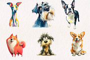 Quirky Dog Breeds Clipart, a Seasonal Illustration by CreationArt (Thumbnail 3 of 7)