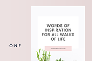 Light Pinterest Templates, a Social Media Template by Kimi Kinsey (Thumbnail 3 of 8)