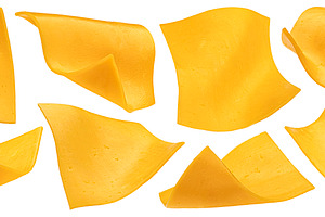 Processed cheese, burger cheese, a Food & Drink Photo by Max Lashcheuski
