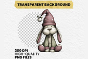 Whimsical Animals Clipart Bundle, an Illustration by Dream Creation (Thumbnail 7 of 7)