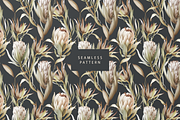 Protea | Seamless pattern, a Pattern Graphic by Karma (Thumbnail 13 of 18)