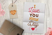 Valentine's day typography, a Background Graphic by pa3x (Thumbnail 2 of 5)
