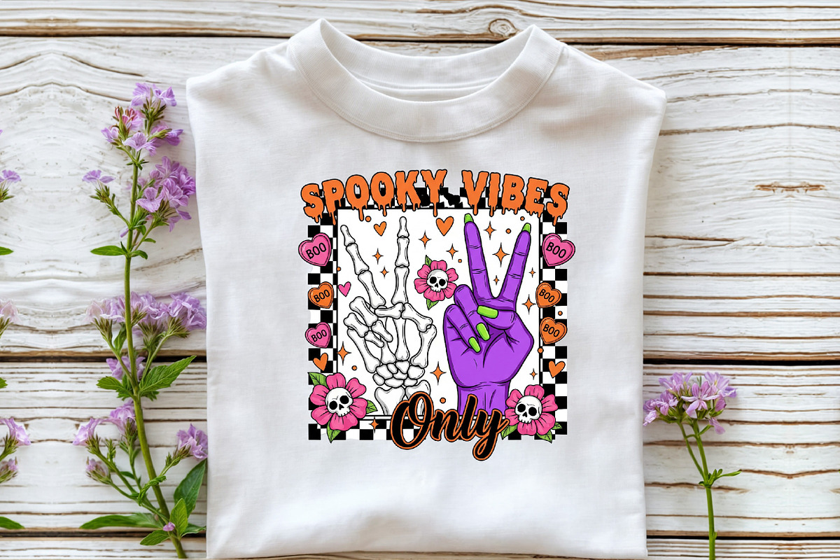 Retro Halloween Spooky PNG Sublimati, an Illustration by DreamCafeArt (Photo 5 of 7)