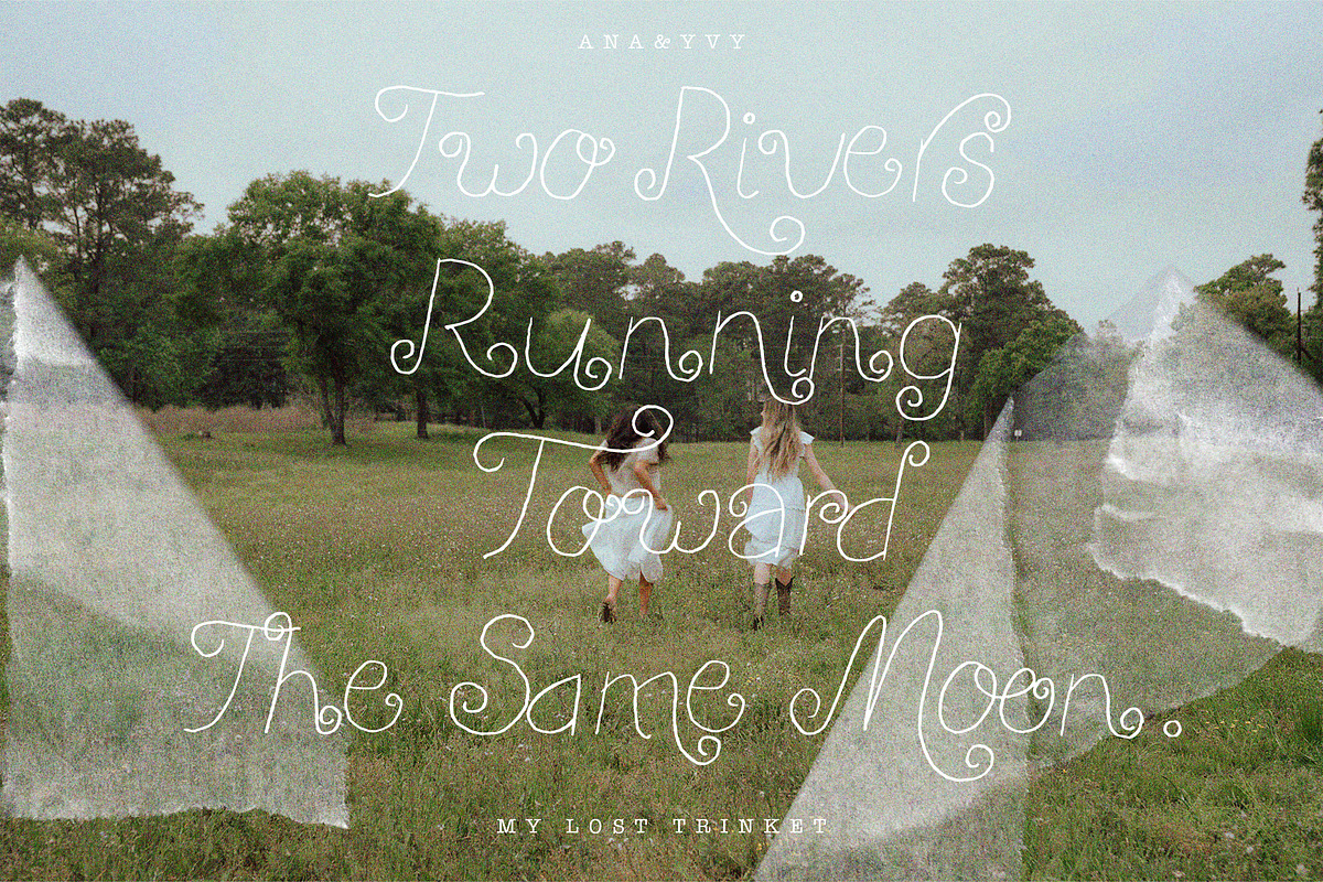 My Lost Trinket | Whimsy Curly Font, a Handwritten Font by ana & yvy (Photo 10 of 13)