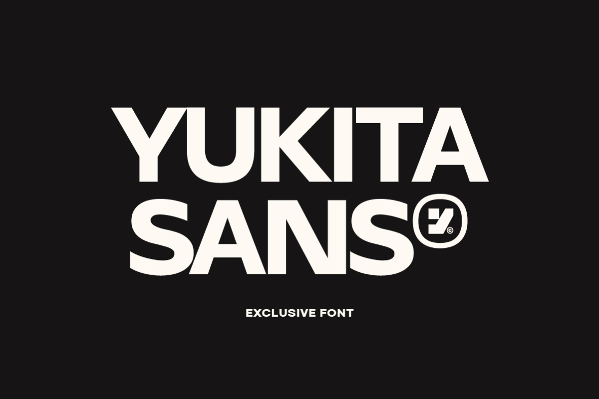 Yukita Sans Font Family, a Sans Serif Font by Yukita Creative (Photo 1 of 6)