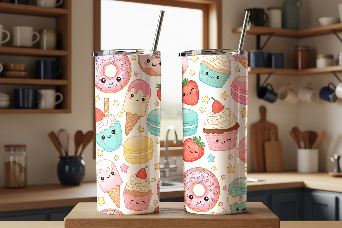 Stainless steel tumbler mockup, a Cups & Container Mockup by Rami's Mockups (Photo 2 of 3)