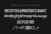 Thunder Legens - Sport Font, a Sans Serif Font by QR Design Studio (Thumbnail 7 of 8)
