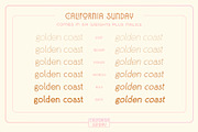 California Sunday Font Duo, a Sans Serif Font by Molly Suber Thorpe (Thumbnail 4 of 9)