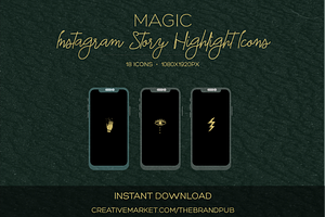 Magic Instagram Highlight Icons