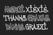 Jumpis Graffiti Typeface, a Handwritten Font by Fitrah Type (Thumbnail 4 of 12)