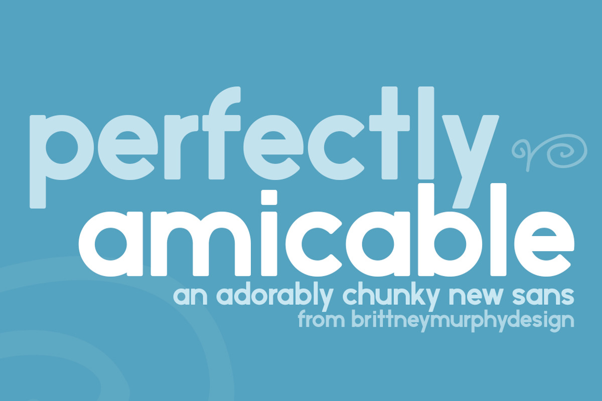 Perfectly Amicable