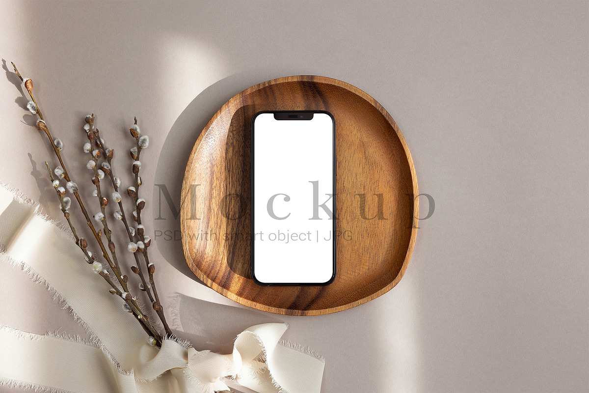 Device Mockup Phone iPhone, a Product Mockup by PawMockups (Photo 1 of 9)
