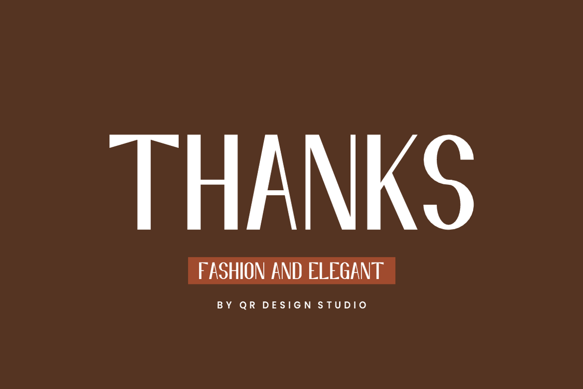 Merakins - Fashion & Elegant Font, a Sans Serif Font by QR Design Studio (Photo 7 of 7)