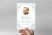 Funeral Program Brochure Template, a Flyer Template by BrandPacks (Thumbnail 3 of 7)