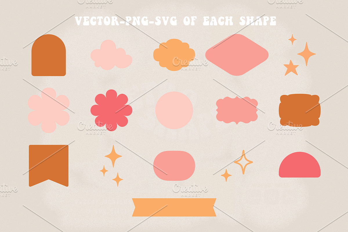 Retro Shapes & Graphics, an Illustration by Summit Avenue (Photo 7 of 8)