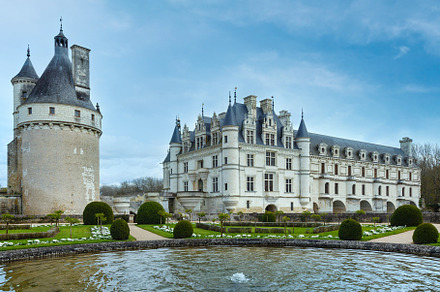 Chateau Chenonceau or Ladies Castle (France)., a Nature Photo by YuriyB