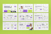 Purple Neo Business Investment PPT, a Presentation Template by graphicook (Thumbnail 4 of 8)