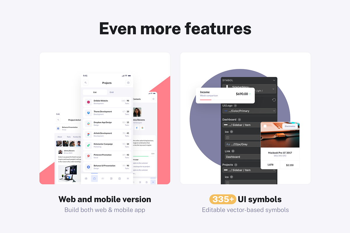 BetaCRM - SaaS Web UI Kit, an UI Kit Template by WhiteUI.Store (Photo 5 of 13)