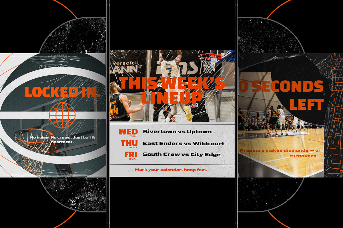 Urban Hoop Instagram Template, a Social Media Template by Nenjo Studio (Photo 2 of 5)