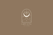Lady Luna Pre-Made Logo Designs, a Branding & Logo Template by Olya Creative (Thumbnail 10 of 11)