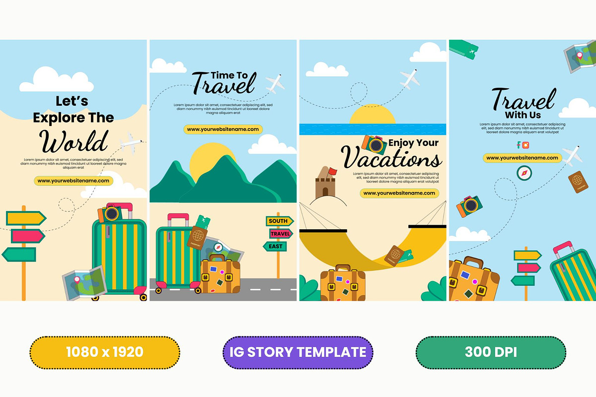 Travel Agency Startup Kit, a Templates & Theme by tawakkultales (Photo 3 of 8)