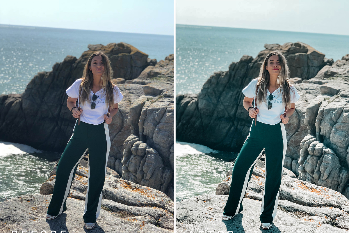 Mobile Lightroom Presets CREAMY POP preview 6
